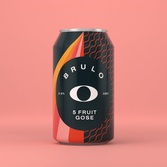 ノンアルコールビール BRULO(ブルーロ) 5 FRUIT GOSE 0.0% 330ml