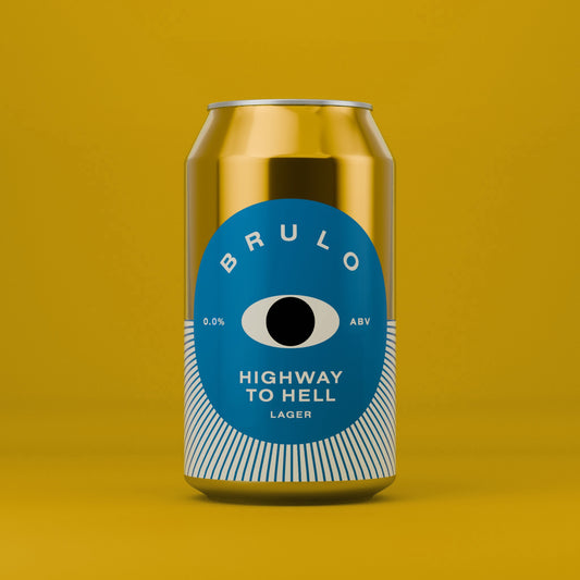 【20%OFF】ノンアルコールビール BRULO(ブルーロ) Highway To Hell Lager 0.0% 330ml