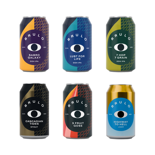 ノンアルコールビール BRULO(ブルーロ) 0.0% 330ml 全6種バラエティパック