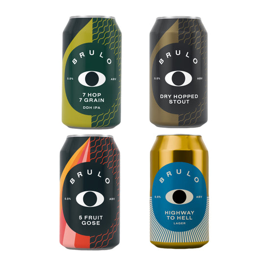 ノンアルコールビール BRULO（ブルーロ） 0.0% 330ml 4種バラエティパック